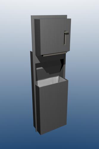 Trash And Paper Towel Holder preview image